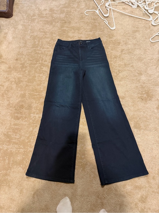 1822 Denim Denim - 1822 Denim Wide-Leg Better Butter Jeans in Dark Blue